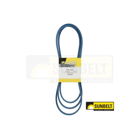 Sunbelt Aramid Blue V-Belt (1/2" X 134" ) 0" x0" x0" A-A132K